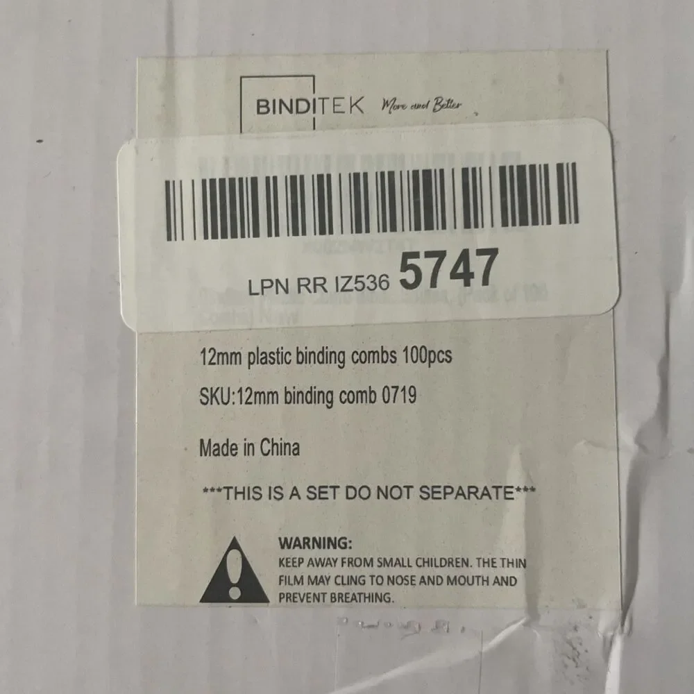 100 Pcs 12mm (1/2